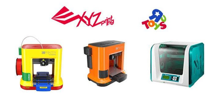 partenariat Toys’R’Us XYZprinting