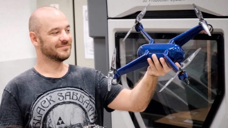 drone imprimé en 3D