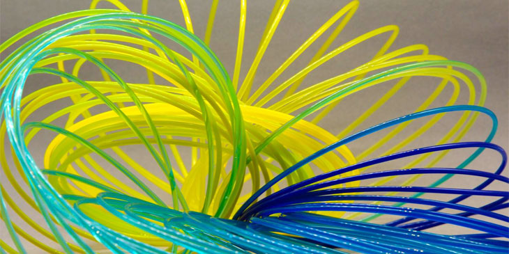 Du filament PLA multicolore chez UniCoFil