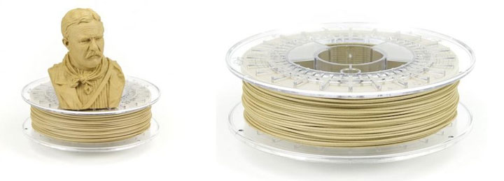 Colorfabb Bamboofill filament bambou 3D