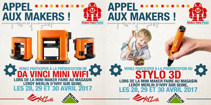 Mini Maker Faire Leroy Merlin Ivry sur Seine