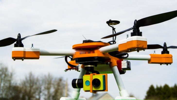 drone de prise de vue imprimé en 3D