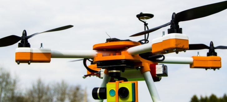 drone de prise de vue imprimé en 3D
