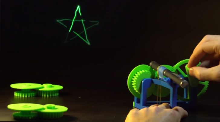 projecteur laser imprimé en 3D