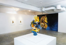 oeuvre art Nick Ervinck buste japon impression 3D
