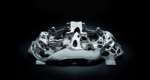photo etrier frein Bugatti titane 3D