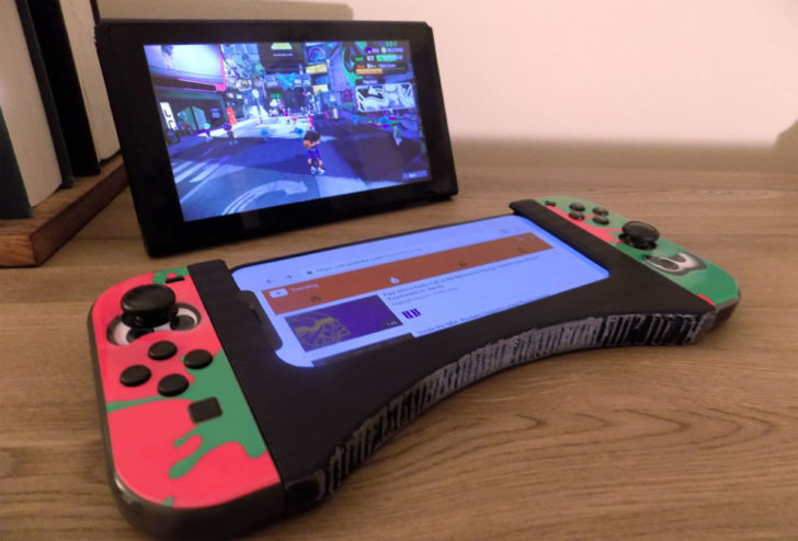 Nintendo Switch Joy Con smartphone 3D