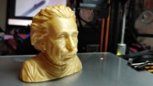 Test Creality CR-10 - Buste_Einstein1