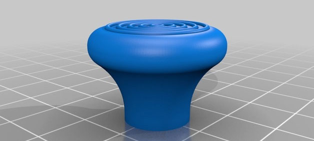 test Anet A8 imprimante 3D bouton poussoir