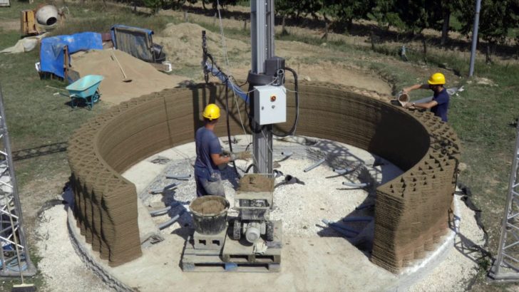 imprimante 3D béton maison france