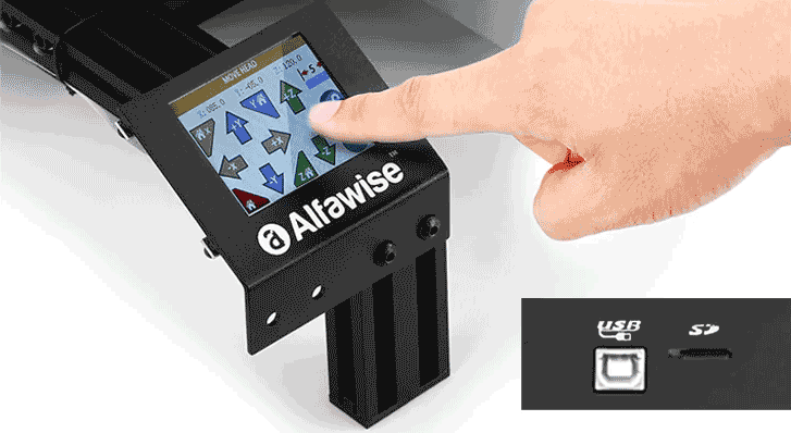 photo imprimante 3D Alfawise u30 alfawiseu30 ecran tactile