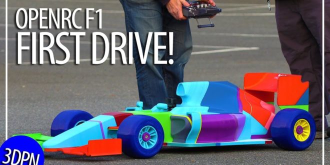 F1 imprimée en 3D