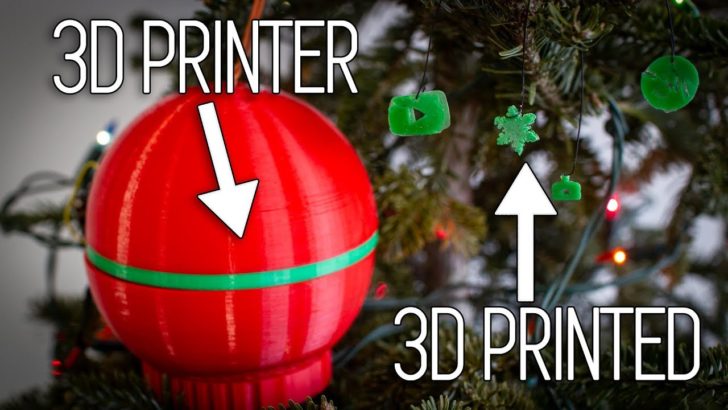 boule de noel imprimante 3D