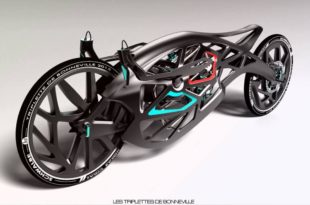 moto Saline Angel imprimée en 3D