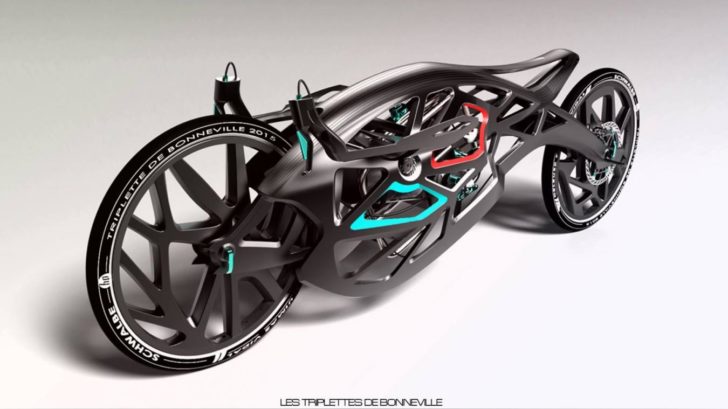 moto Saline Angel imprimée en 3D