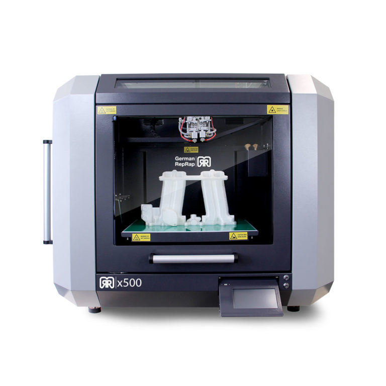 German RepRap x500 : caractéristiques techniques, test imprimante 3D