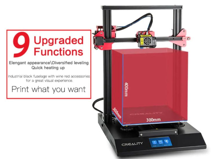 nouveautés Creality3D CR-10S Pro