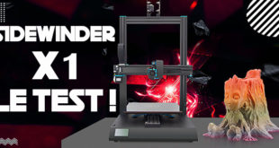 Test Artillery Sidewinder X1 Imprimante 3D Printer Review Demo