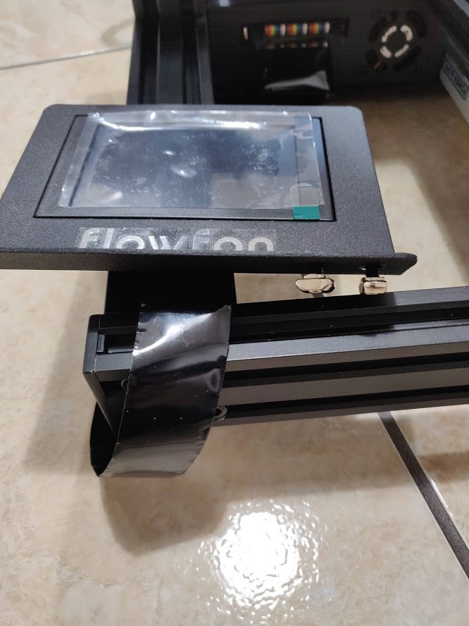 Test-Flowfon-P20-Branchement-écran-LCD