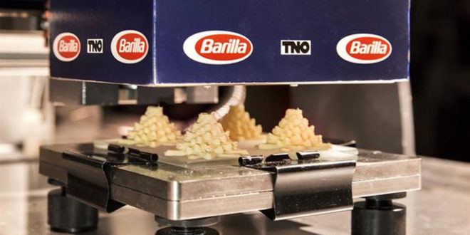 Barilla pates 3D pasta