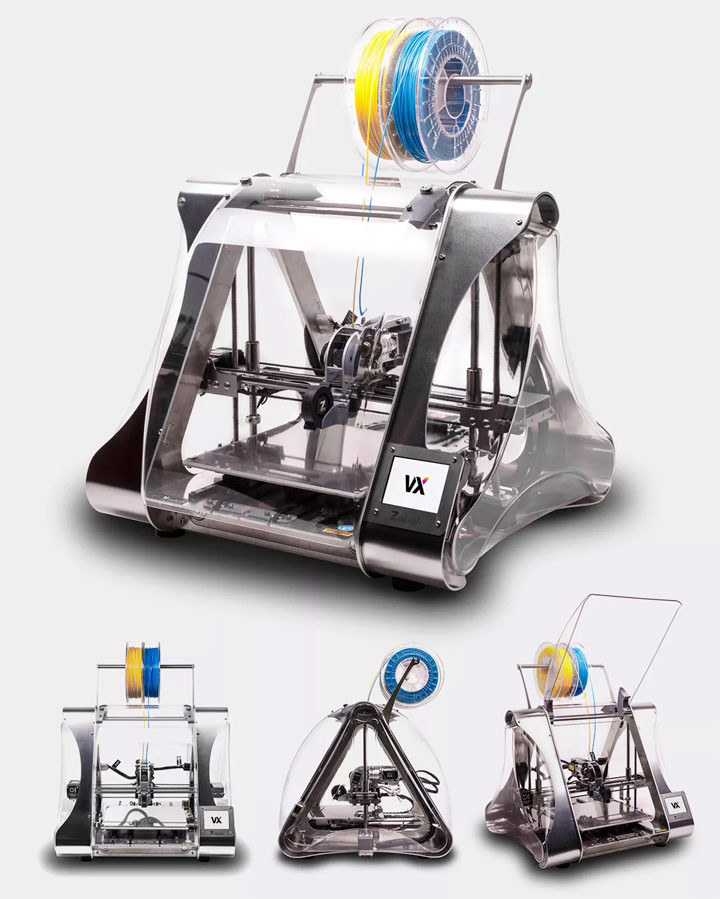 photo imprimante 3D ZMorph VX CNC laser