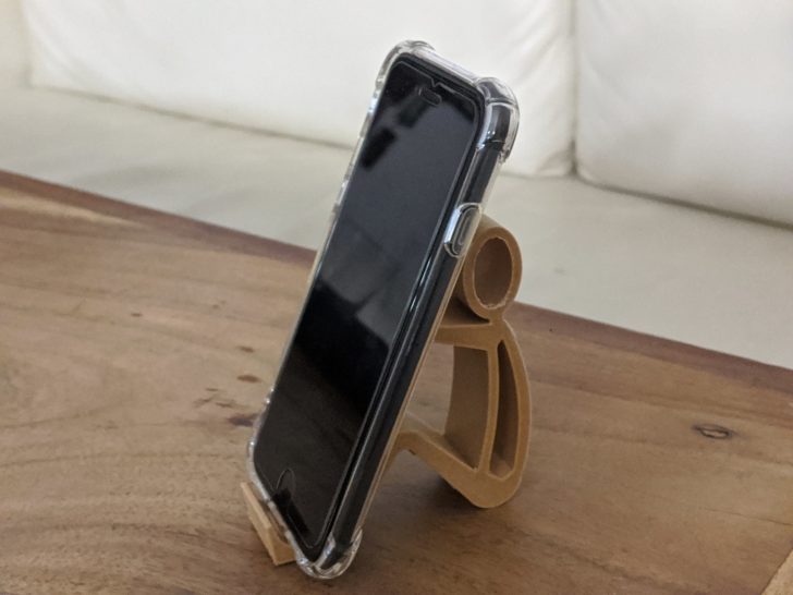 Support de téléphone imprimé en 3D avec l'EcubMaker