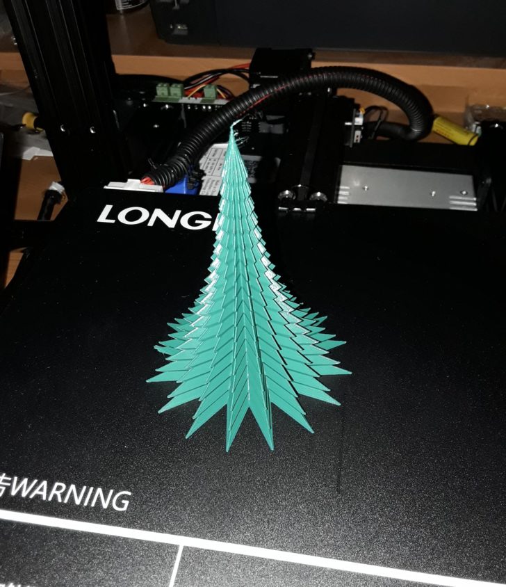 sapin imprimé en 3d longer 3D lk4 pro
