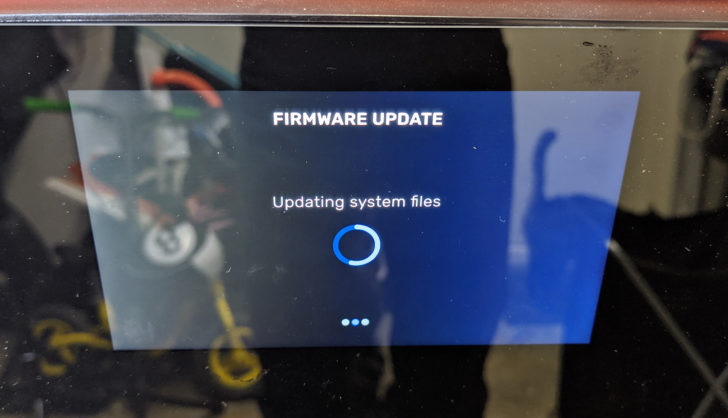 firmware update formlabs form 3 progress