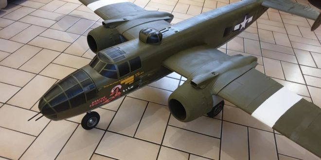 maquette avion militaire drone B-25 B25 imprimante 3D