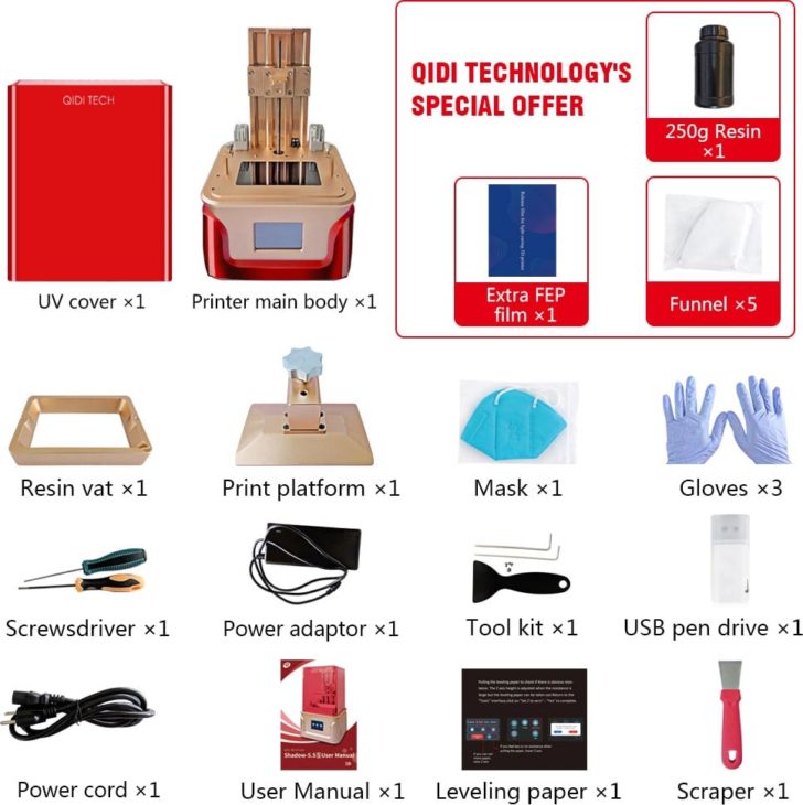 Qidi Tech Shadow 5.5 S imprimante 3D