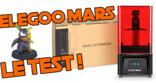 test elegoo mars