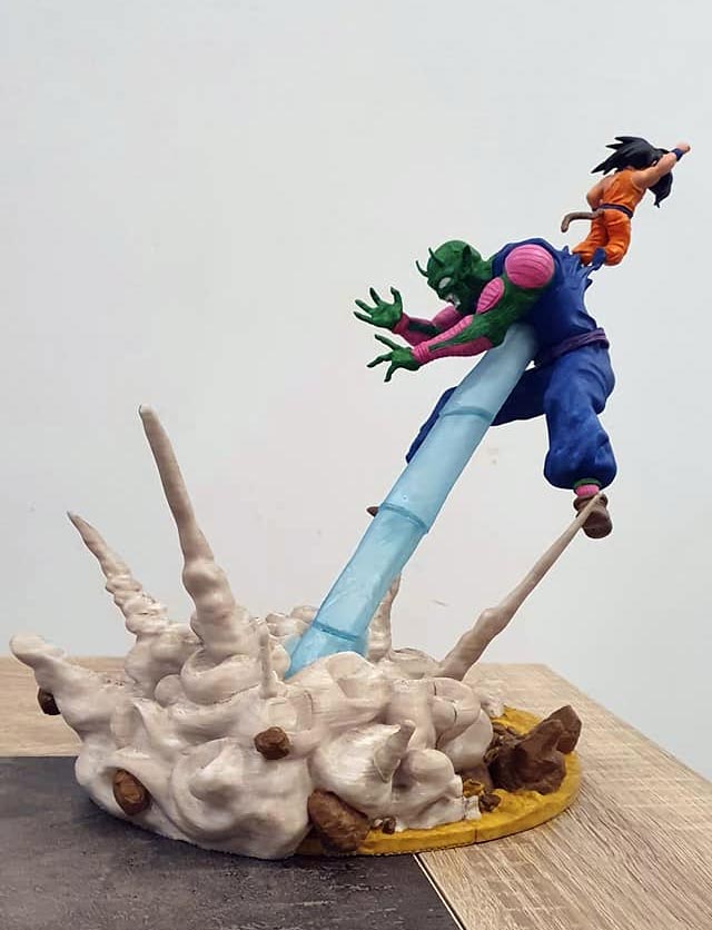 Dragon Ball figurine imprimée en 3D