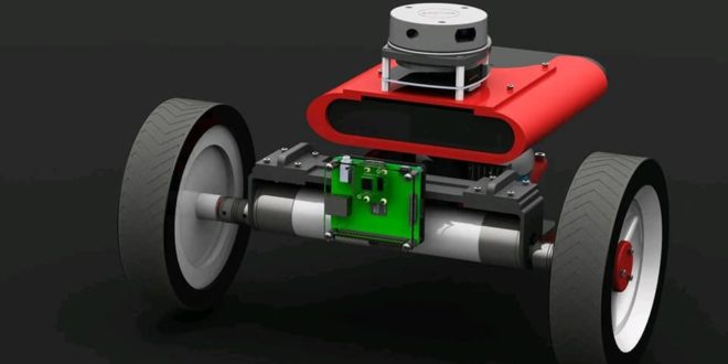 robot DIY Raspberry lidar Google Home 3D