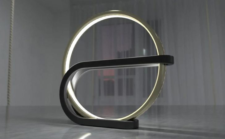 lampe cercle 3D circle lamp