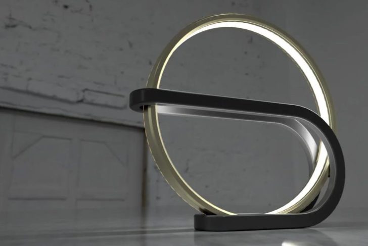 lampe cercle 3D circle lamp