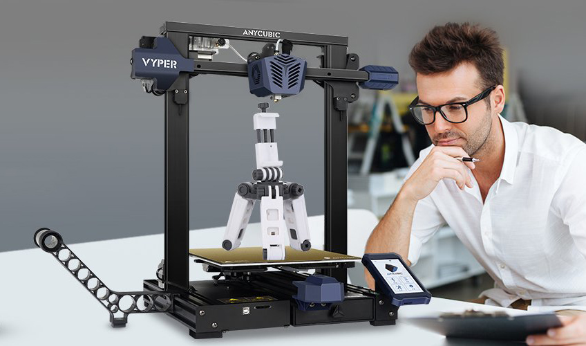 Anycubic Vyper : caractéristiques, test, prix, tuto, imprimante 3D