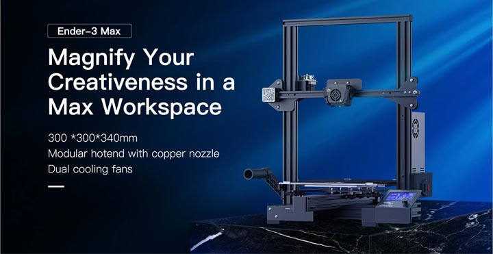 Creality Ender 3 Max imprimante 3D Creality3D Ender3 Max