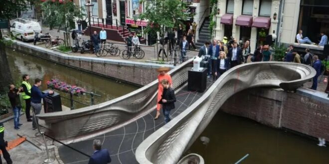 pont Amsterdam imprimé en 3D