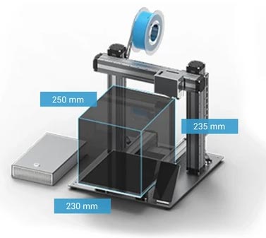 Snapmaker 2.0 A250 imprimante 3D gravure laser CNC