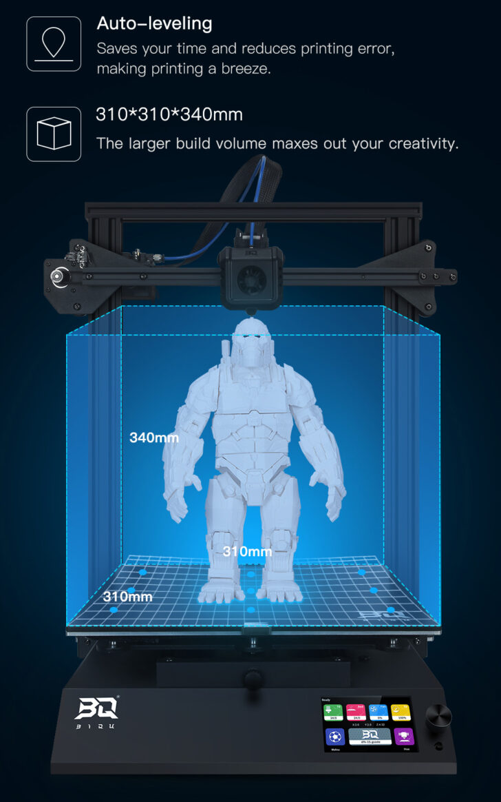 biqu b1 se plus autoleveling large volume