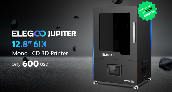 prix elegoo jupiter kickstarter