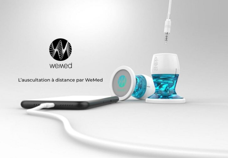 WeMed stéthoscope connecté imprimé en 3D Formlabs