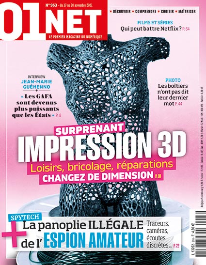 01net magazine impression 3D