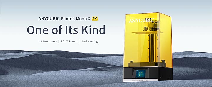 Anycubic Photon Mono X 6K imprimante 3D MSLA