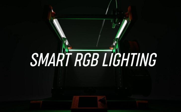 led RGB imprimante 3D