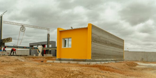 Angola Afrique maison imprimée en 3D Cobod
