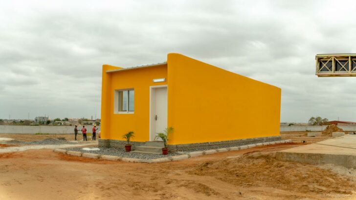 Angola Afrique maison imprimée en 3D Cobod