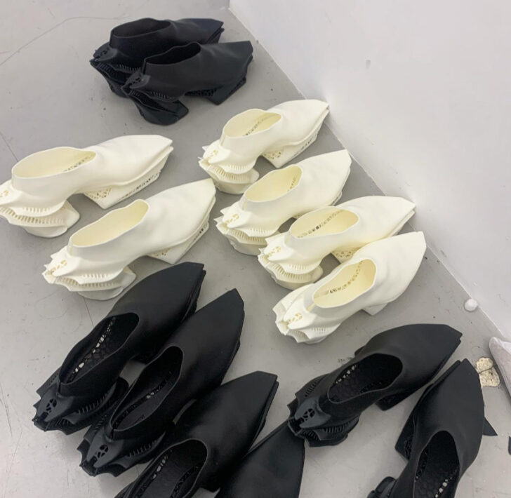 photo chaussure 3D design mode