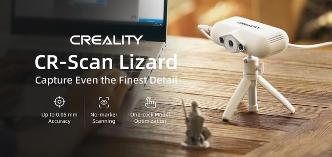 scanner 3D Creality CR-Scan Lizard