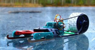 véhicule sur glace imprimé en 3d